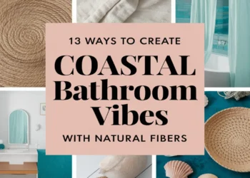 Image for: 13 Ways to Achieve Coastal Living in Your Bathroom Using Natural Fibers