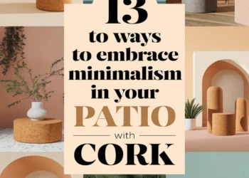 Image for: 13 Ways to Embrace a Minimalist Lifestyle in Your Outdoor Patio Using Cork