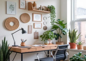 Image for: 14 Creative Ways for Eco-Friendly Living in Your Home Office Using Reclaimed Materials