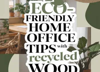 Image for: 14 Ways for Eco-Friendly Living in Your Home Office Using Recycled Wood