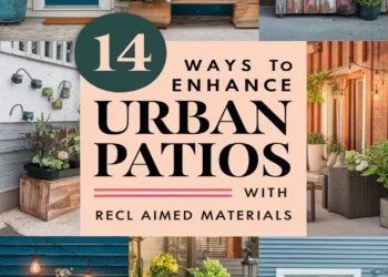 Image for: 14 Ways to Elevate Urban Living Using Reclaimed Materials for Your Outdoor Patio