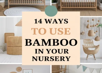 Image for: 14 Ways to Use Bamboo in Your Farmhouse Living Nursery
