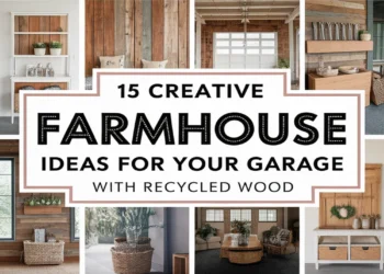 Image for: 15 Creative Ways for Farmhouse Living in Your Garage Using Recycled Wood