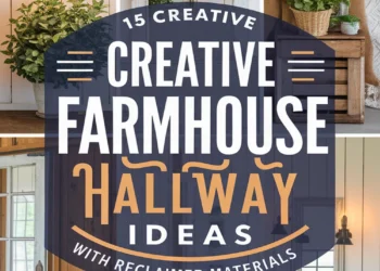 Image for: 15 Creative Ways for Farmhouse Living in Your Hallway Using Reclaimed Materials