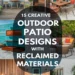 Image for: 15 Creative Ways to Design Artistic Outdoor Patios Using Reclaimed Materials