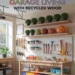 Image for: 15 Tips for Family-Friendly Living in the Garage Using Recycled Wood