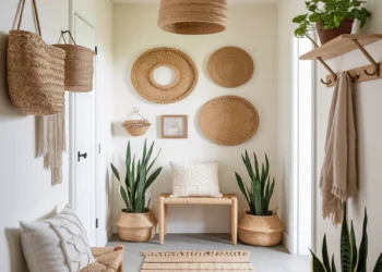 Image for: 15 Ways for Eco-Friendly Living in Your Hallway Using Natural Fibers