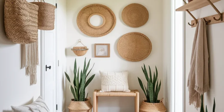 Image for: 15 Ways for Eco-Friendly Living in Your Hallway Using Natural Fibers