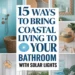 Image for: 15 Ways to Achieve Coastal Living in Your Bathroom Using Solar-Powered Lights