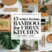 Image for: 15 Ways to Embrace Urban Living Using Bamboo in Your Kitchen
