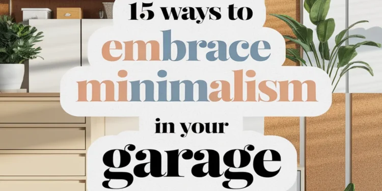 Image for: 15 Ways to Embrace a Minimalist Lifestyle in Your Garage Using Cork
