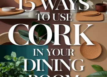 Image for: 15 Ways to Use Cork in Your Farmhouse Dining Room