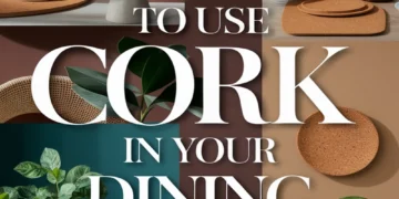 Image for: 15 Ways to Use Cork in Your Farmhouse Dining Room