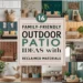 Image for: 16 Creative Family-Friendly Outdoor Patio Ideas Using Reclaimed Materials
