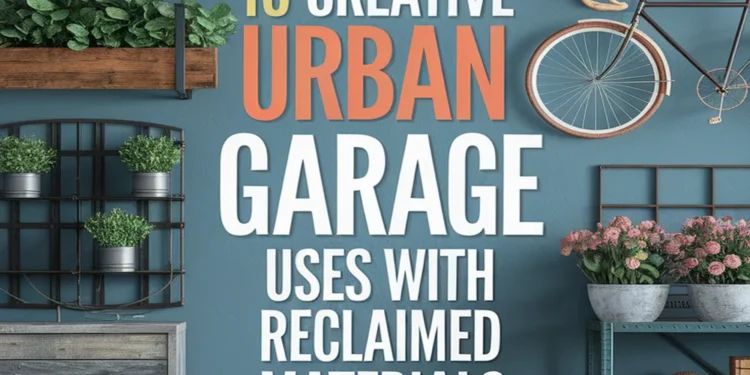 Image for: 16 Creative Ways for Urban Living in Your Garage Using Reclaimed Materials