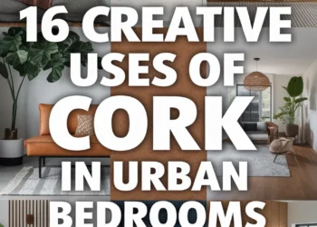 Image for: 16 Creative Ways for Using Cork in Urban Bedroom Living