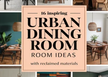 Image for: 16 Inspiring Ideas for Urban Living Dining Rooms Using Reclaimed Materials