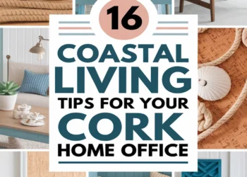 Image for: 16 Tips for Coastal Living in Your Home Office Using Cork