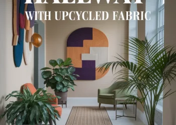 Image for: 16 Tips for a Glamorous Lifestyle Hallway Using Upcycled Fabric