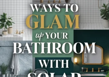Image for: 16 Ways to Achieve a Glamorous Lifestyle in Your Bathroom Using Solar-Powered Lights