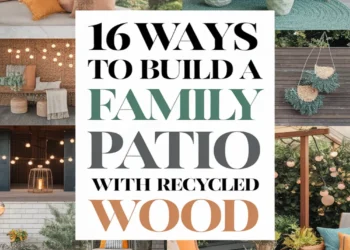 Image for: 16 Ways to Create a Family-Friendly Outdoor Patio Using Recycled Wood