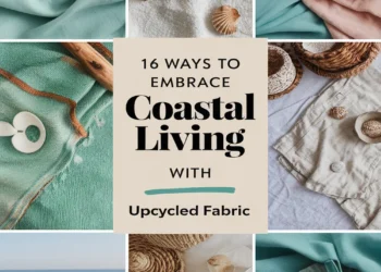 Image for: 16 Ways to Embrace Coastal Living in Your Dining Room Using Upcycled Fabric