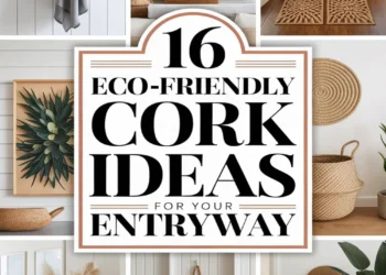 Image for: 16 Ways to Embrace Eco-Friendly Living Using Cork in Your Entryway