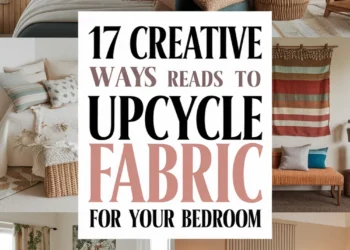 Image for: 17 Creative Ways to Transform Your Bedroom Using Upcycled Fabric for Artistic Spaces