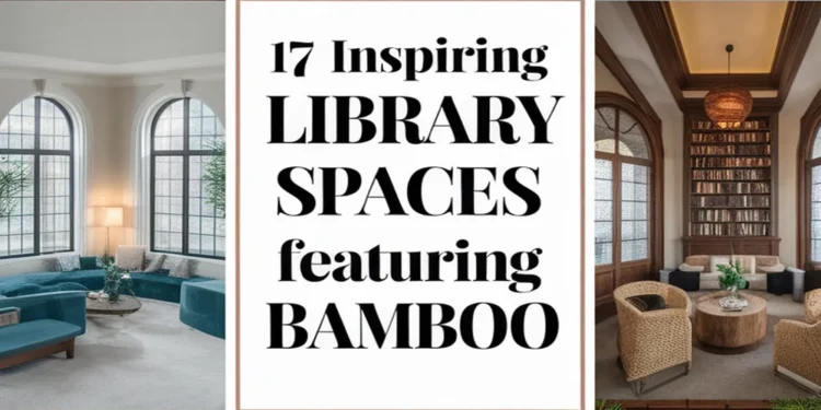 Image for: 17 Inspiring Artistic Spaces in Libraries Using Bamboo