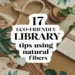 Image for: 17 Ways for Eco-Friendly Living in Libraries Using Natural Fibers