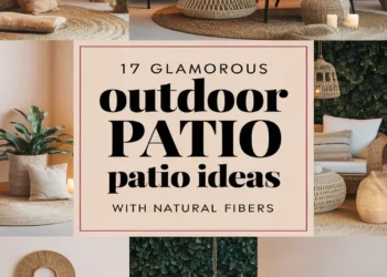 Image for: 17 Ways for a Glamorous Outdoor Patio Lifestyle Using Natural Fibers