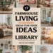 Image for: 17 Ways to Achieve Farmhouse Living in Your Library Using Upcycled Fabric