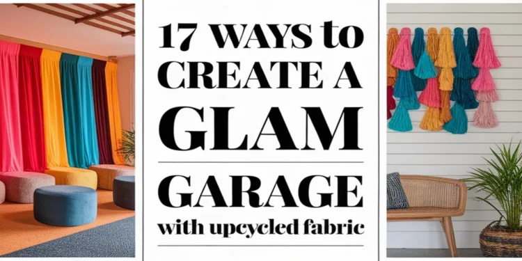 Image for: 17 Ways to Achieve a Glamorous Garage Lifestyle Using Upcycled Fabric