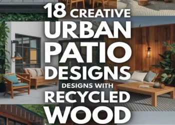 Image for: 18 Creative Ways for Urban Patio Design Using Recycled Wood