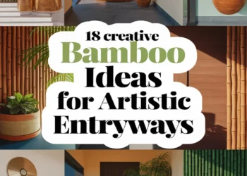 Image for: 18 Creative Ways to Use Bamboo for Artistic Entryway Spaces