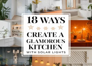 Image for: 18 Ways to Achieve a Glamorous Kitchen Lifestyle Using Solar-Powered Lights
