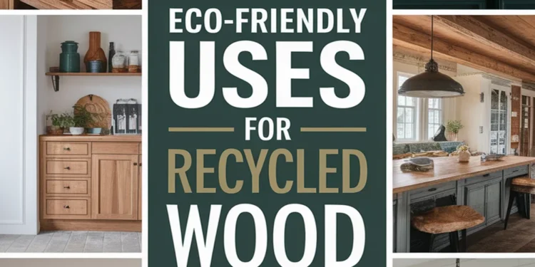 18 Ways to Use Recycled Wood for an Eco-Friendly Kitchen 1 Image for: 18 Ways to Use Recycled Wood for an Eco-Friendly Kitchen