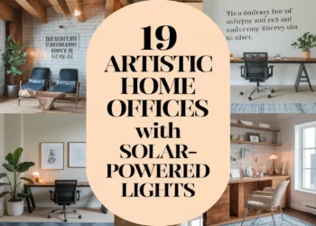 Image for: 19 Artistic Home Office Spaces Using Solar-Powered Lights