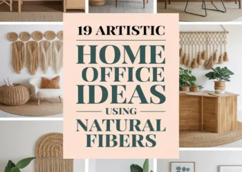 Image for: 19 Artistic Ideas for Home Office Spaces Using Natural Fibers