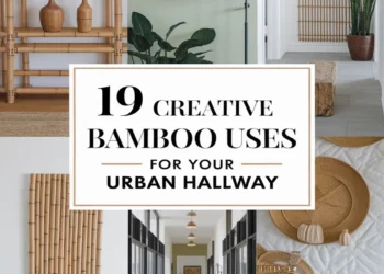 Image for: 19 Creative Ways of Using Bamboo in Your Urban Living Hallway