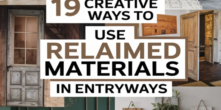 Image for: 19 Creative Ways to Achieve Coastal Living in Your Entryway Using Reclaimed Materials