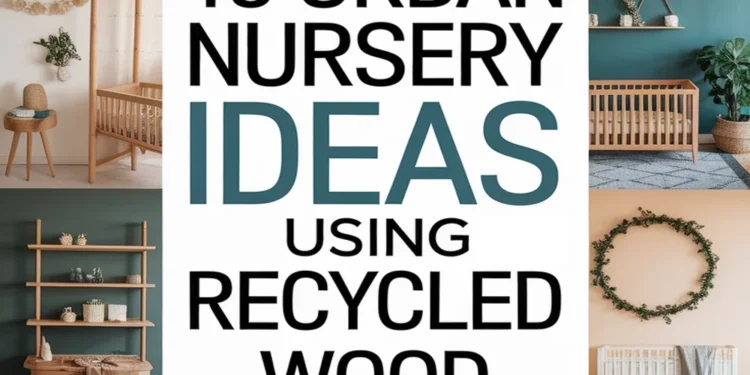 Image for: 19 Inspiring Urban Living Nursery Ideas Using Recycled Wood