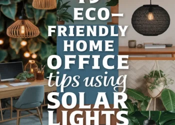 Image for: 19 Ways for Eco-Friendly Home Office Living Using Solar-Powered Lights