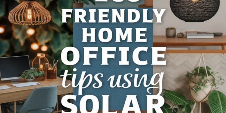 Image for: 19 Ways for Eco-Friendly Home Office Living Using Solar-Powered Lights