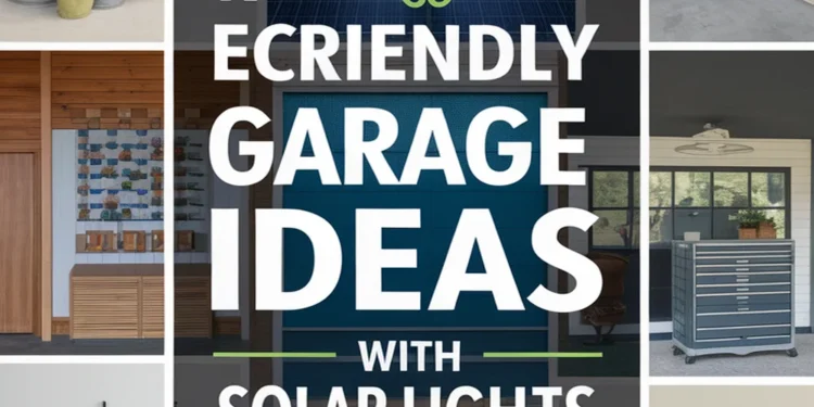 Image for: 19 Ways for Eco-Friendly Living in Your Garage Using Solar-Powered Lights