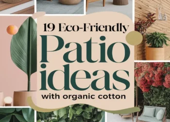 Image for: 19 Ways for Eco-Friendly Living on Your Outdoor Patio Using Organic Cotton