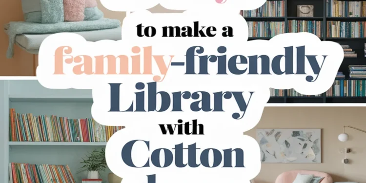 Image for: 19 Ways to Create a Family-Friendly Library Using Organic Cotton Decor