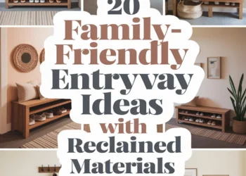 Image for: 20 Creative Family-Friendly Entryway Ideas Using Reclaimed Materials
