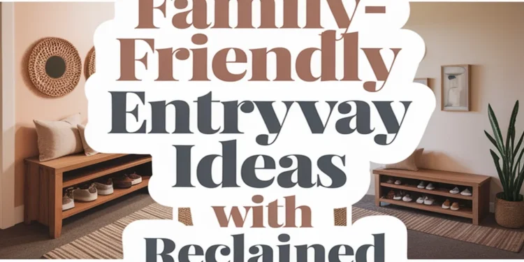 20 Creative Family-Friendly Entryway Ideas Using Reclaimed Materials 1 Image for: 20 Creative Family-Friendly Entryway Ideas Using Reclaimed Materials