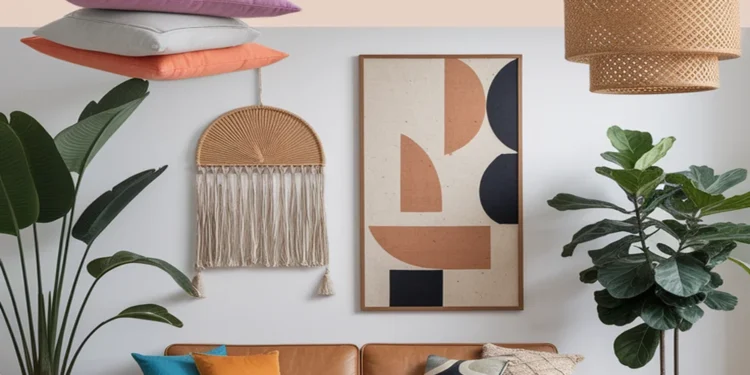 Image for: 20 Creative Ways for Eco-Friendly Living Room Decor Using Upcycled Fabric